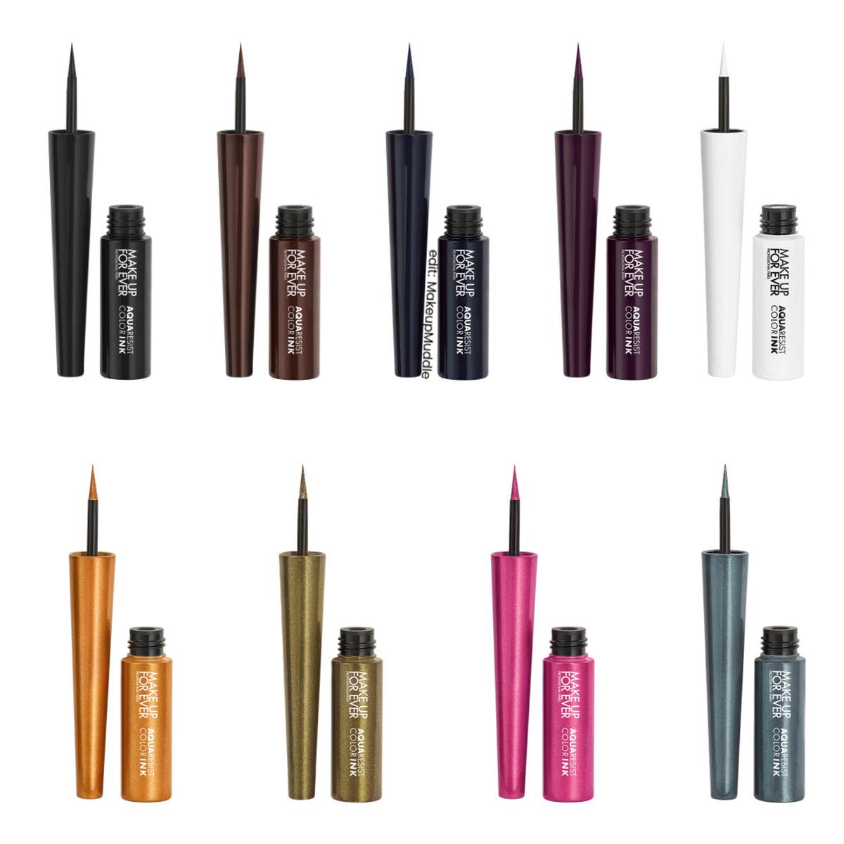 MAKE UP FOR EVER - Aqua Resist Color Ink 24HR Waterproof Liquid Eyeliner | 2 mL