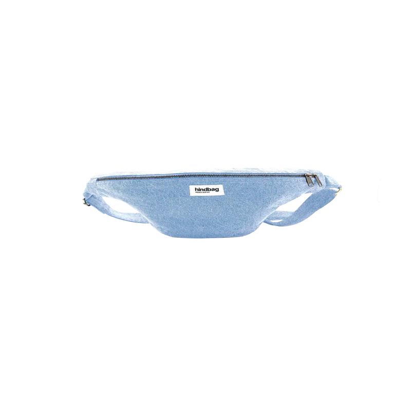 Sac Banane Sasha L Denim Bleu
