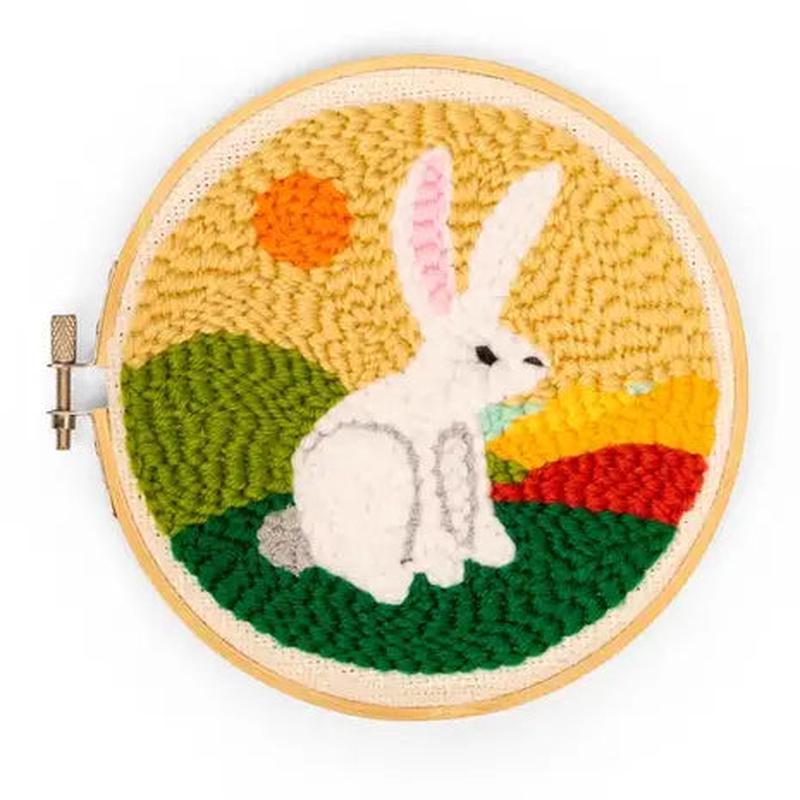 Kit de broderie poinonnage Livre